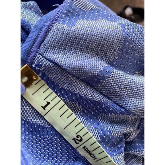 Nike Shirt Dri-Fit Knit‎ Tee Contrast Seamless Camo Blue Stretch 685659 Small - Picture 5 of 6